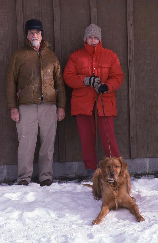 1993-12 Mom and Dad Isanti w Scout.jpg
